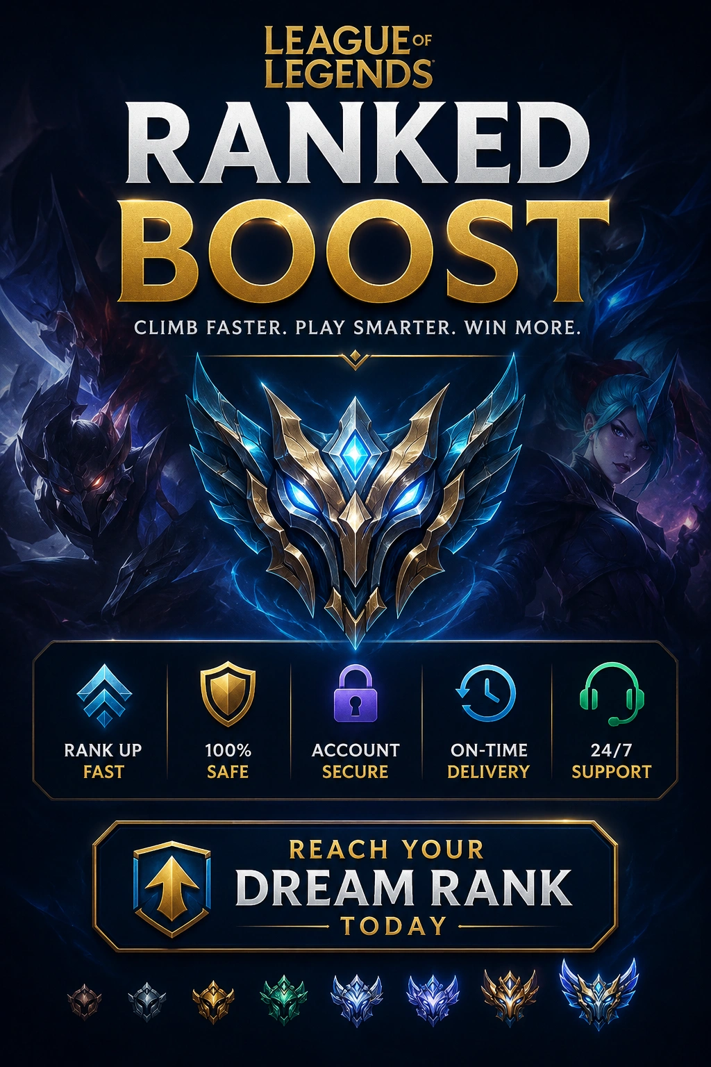 ranked boost pc lol
