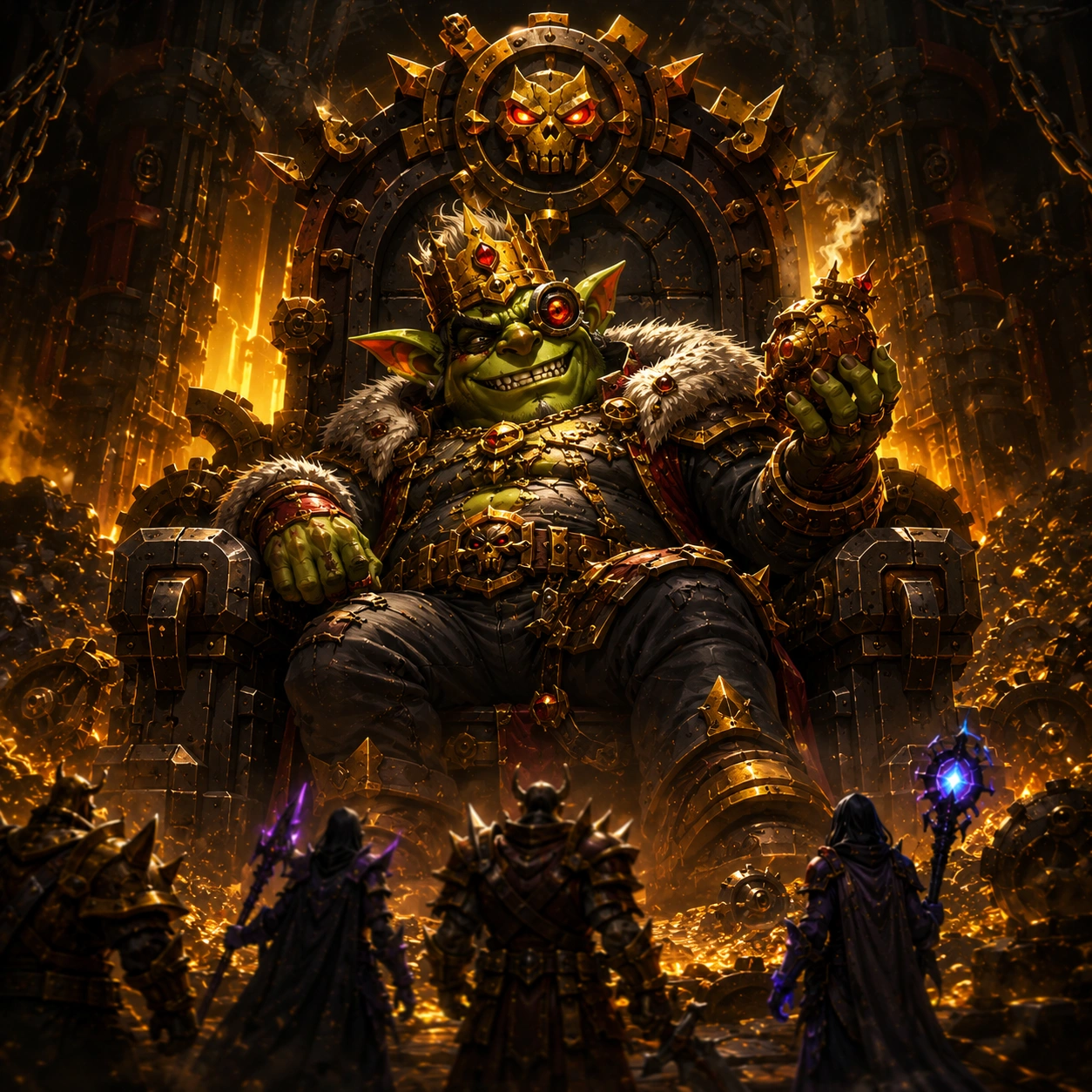 Heroic Chrome King Gallywix Kill WoW